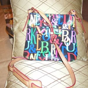 Dooney & Bourke Coated Cotton Retro Letter Carrier